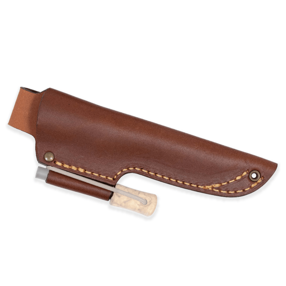 productImage: No.10 Bushcraft Fodral Swedish Forest Knife Cognac