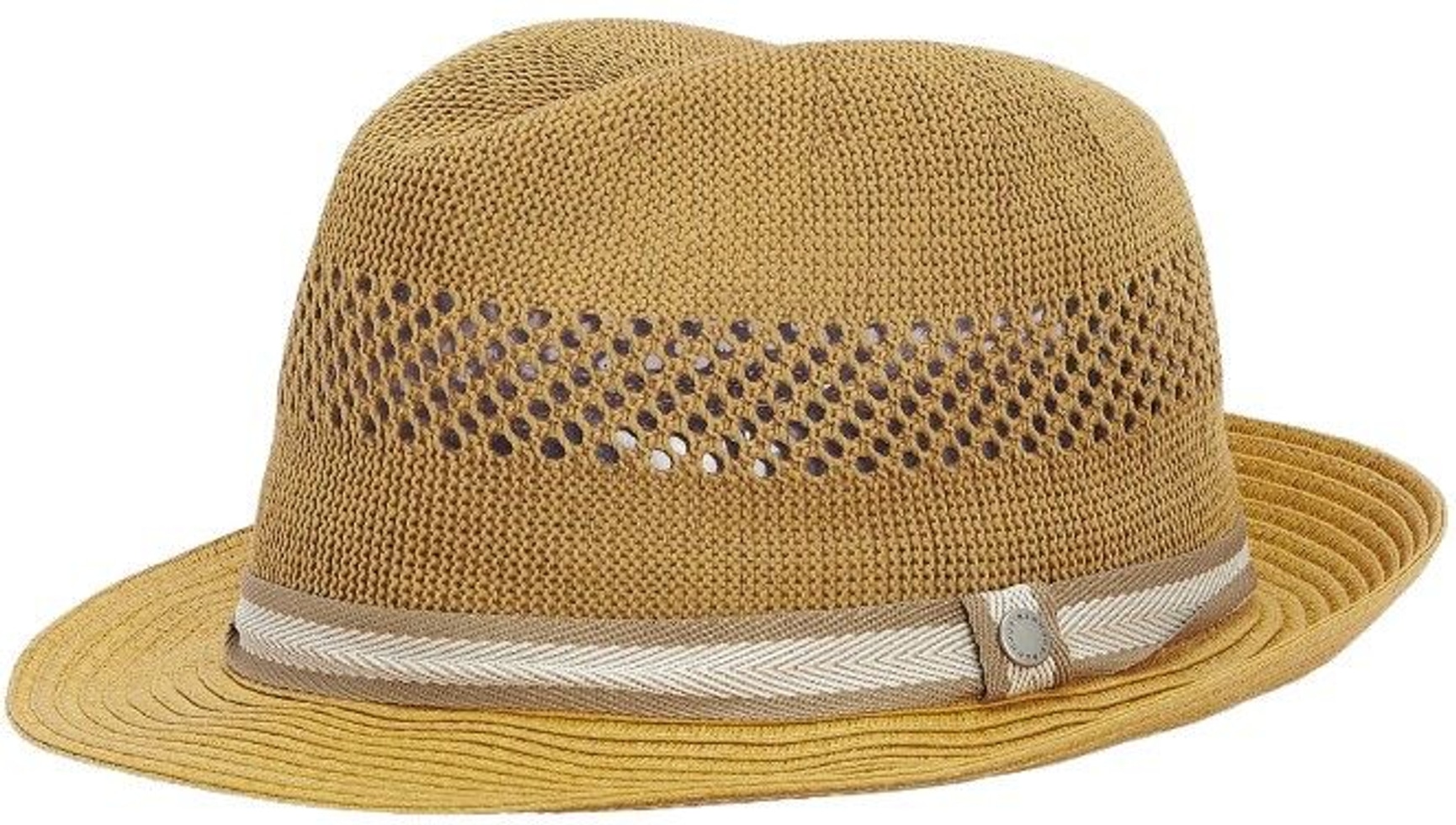 productImage: M's Craster Trilby Summer Hat Dark Tan