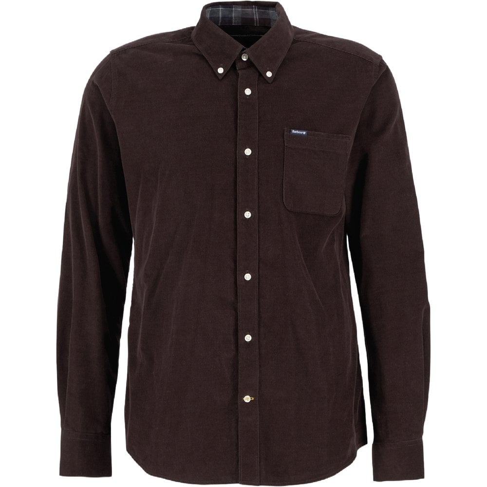 productImage: M's Ramsey Cord Tailored Shirt Dark Oak
