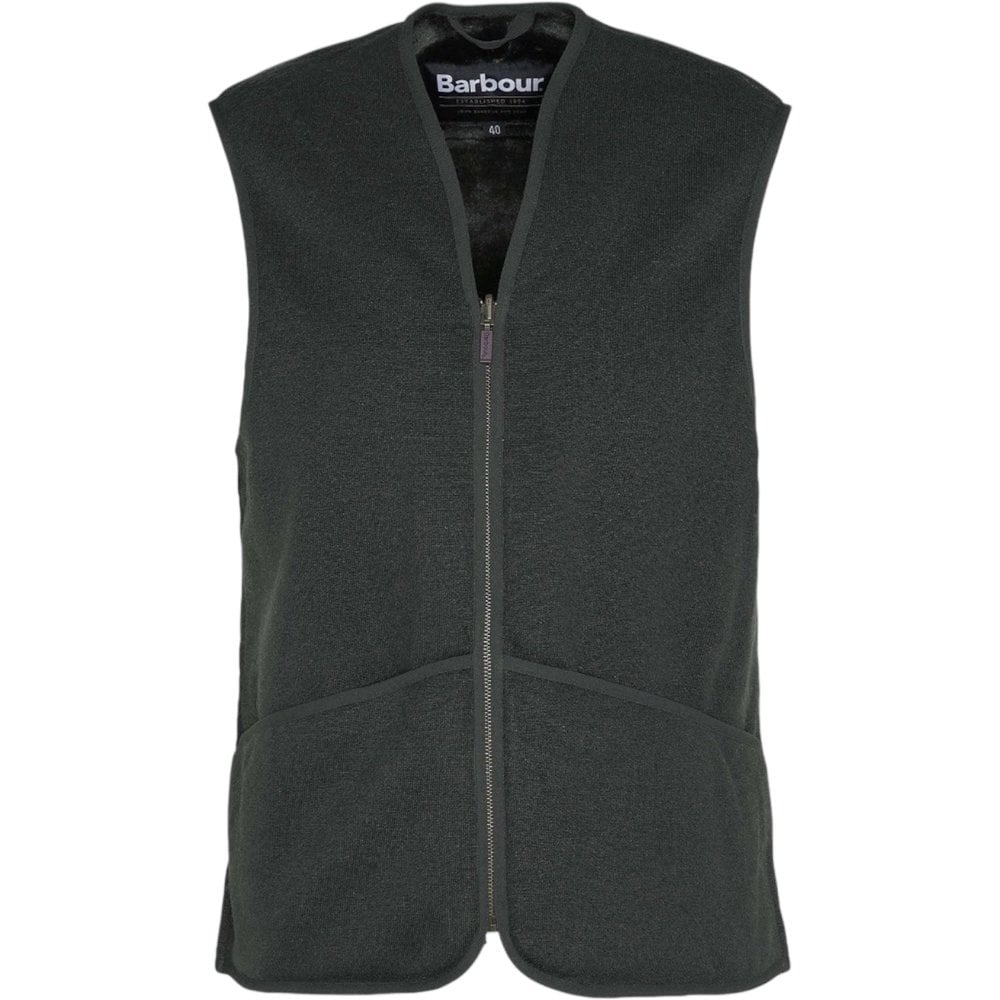 productImage: Warm Pile Waistcoat Zip-In Liner Sage