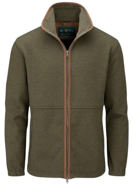 productImage: M's Aylsham Fleece Jacket Green Herringbone