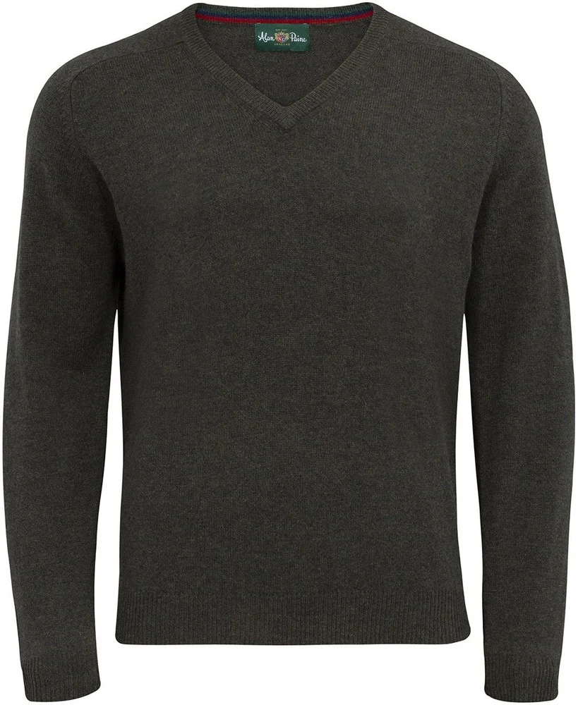 Streetly V-Neck Pullover Seaweed, view: 1
