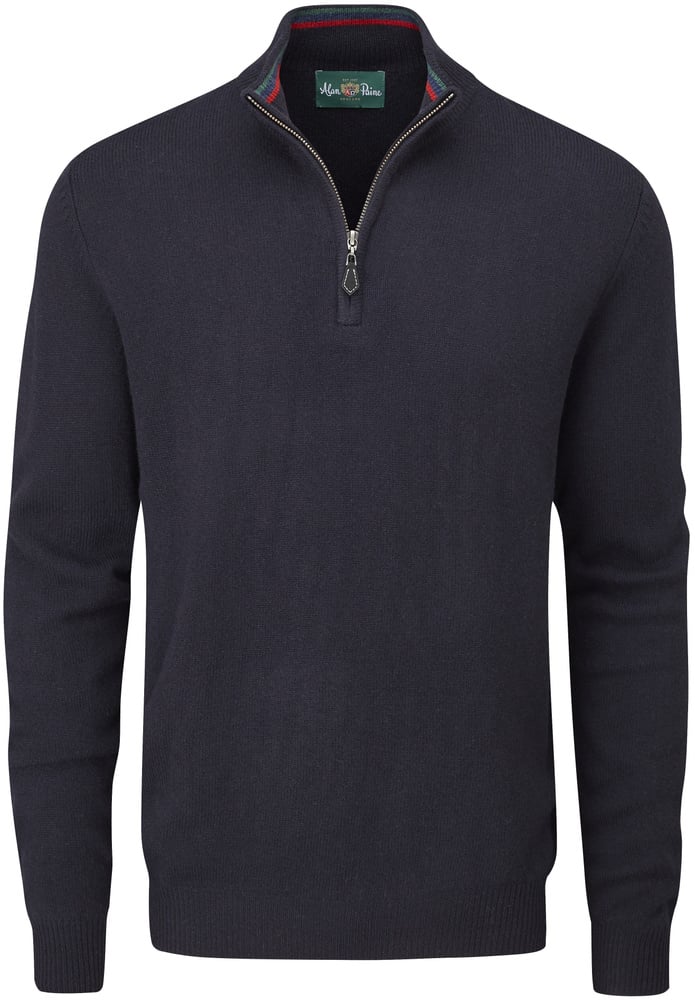 productImage: M's Streetly 1/2 Zip Mock Neck Navy