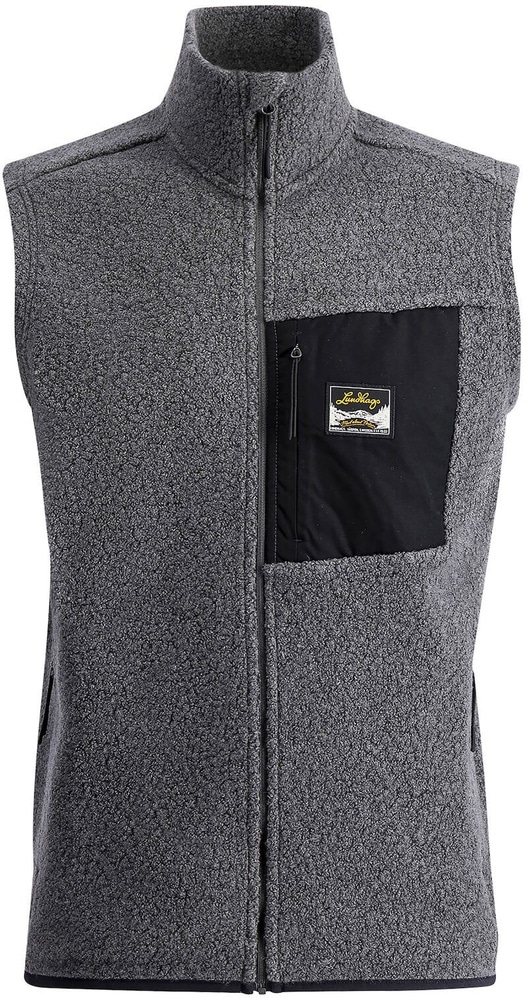 productImage: Flok Wool Ms Pile Vest Granite