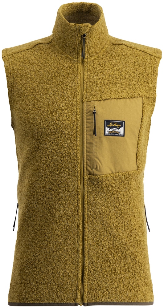 productImage: Flok Wool Ms Pile Vest Olive