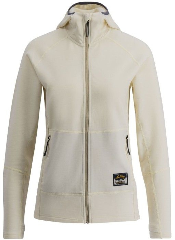 Tived Merino Hoodie Ws Chalk White, view: 1