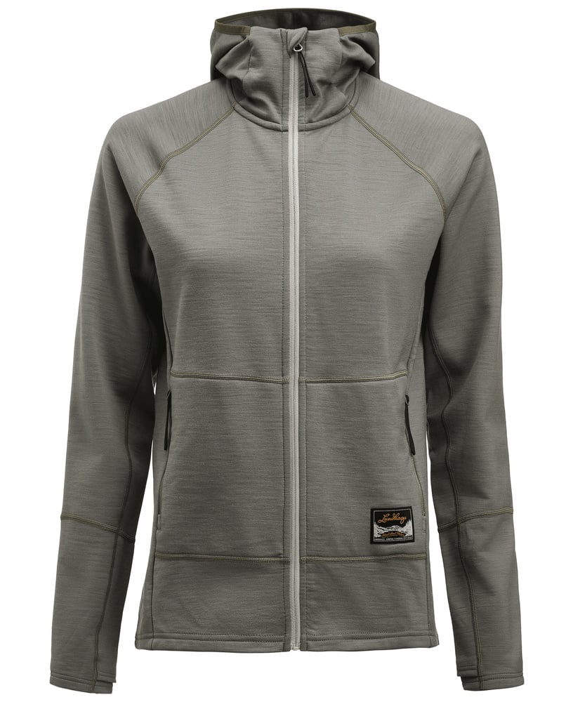 productImage: Tived Merino Hoodie W Aloe Green