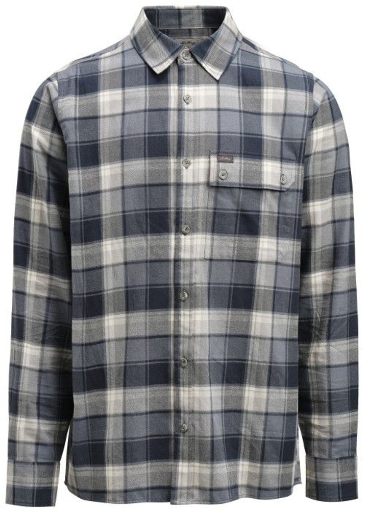productImage: Järpen Plaid Flannel Shirt Dark Sky Blue