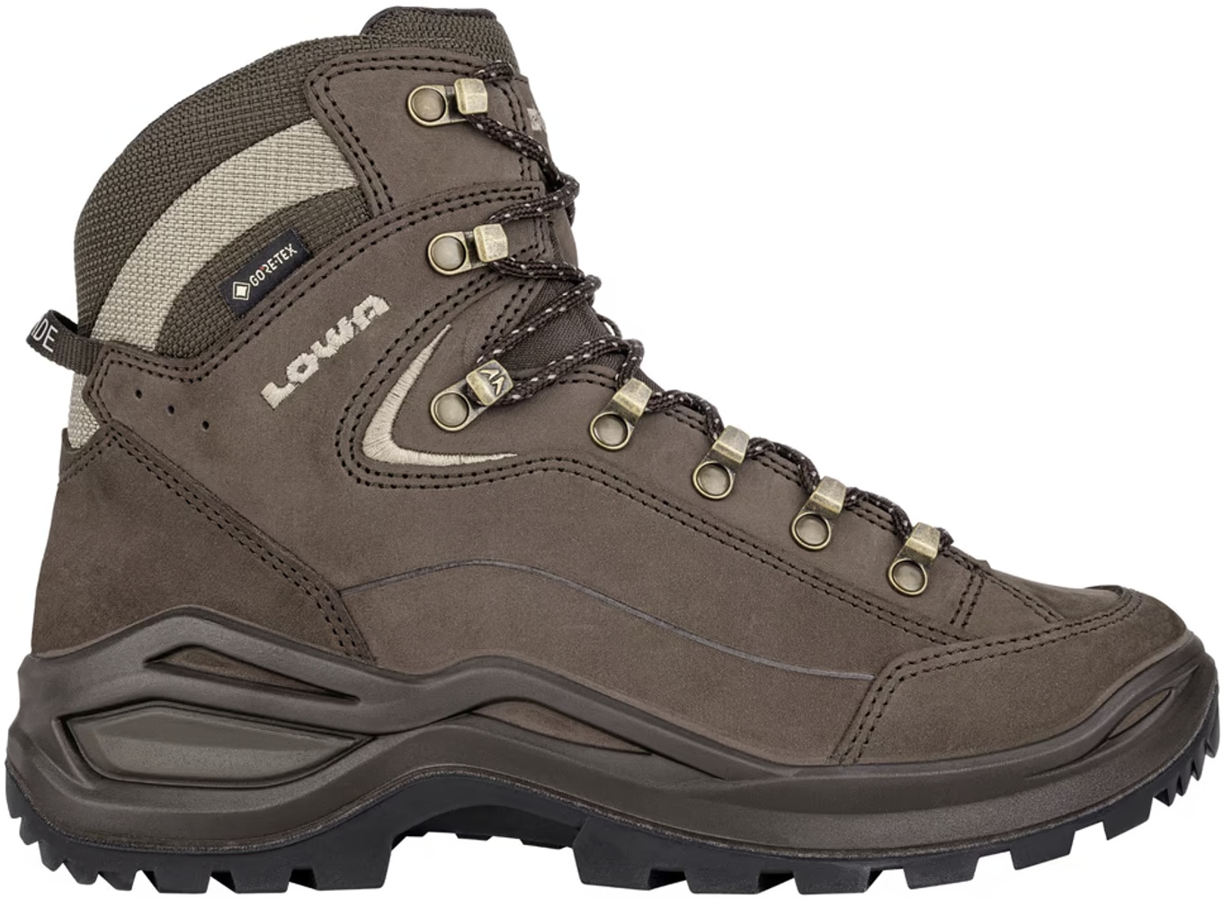 productImage: W's Renegade EVO GTX Mid Espresso/Anthracite