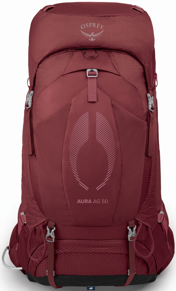 productImage: W's Aura AG 50L Berry Sorbet Red