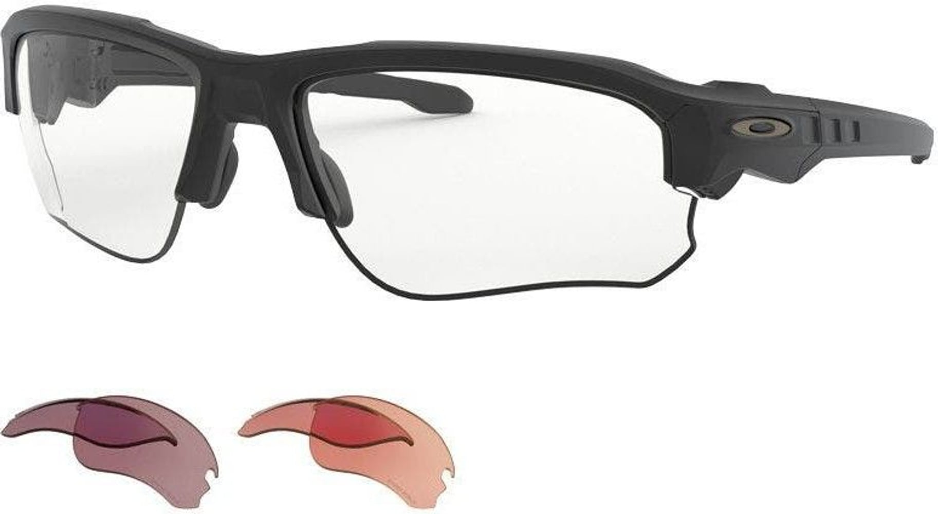 productImage: S.I. Speed Jacket Array Prizm Lenses Matte Black ith Clear, TR22 & TR45