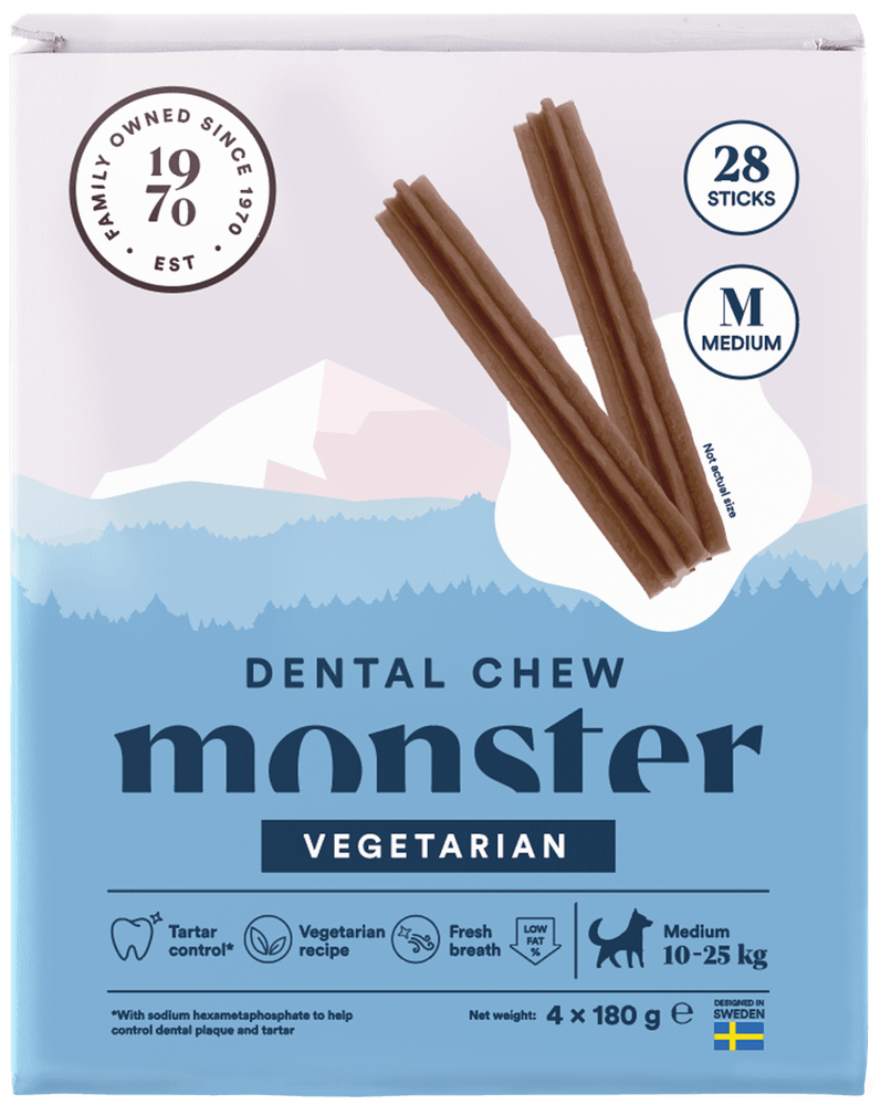 productImage: Dog Dental Chew Veg. M 28 st 720 g