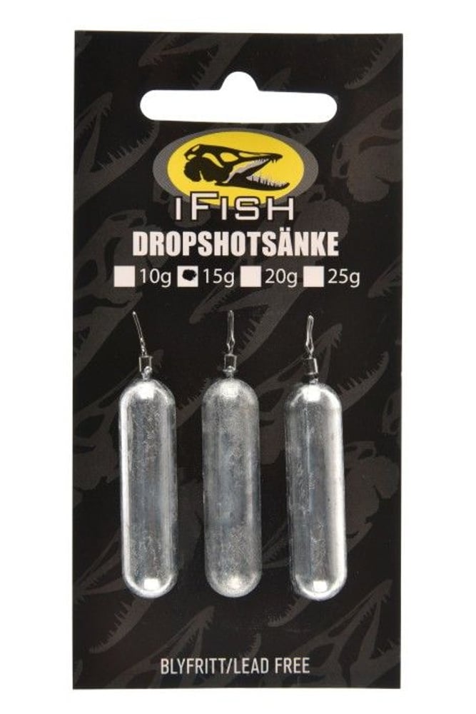 productImage: IFISH Dropshotsänke Blyfritt