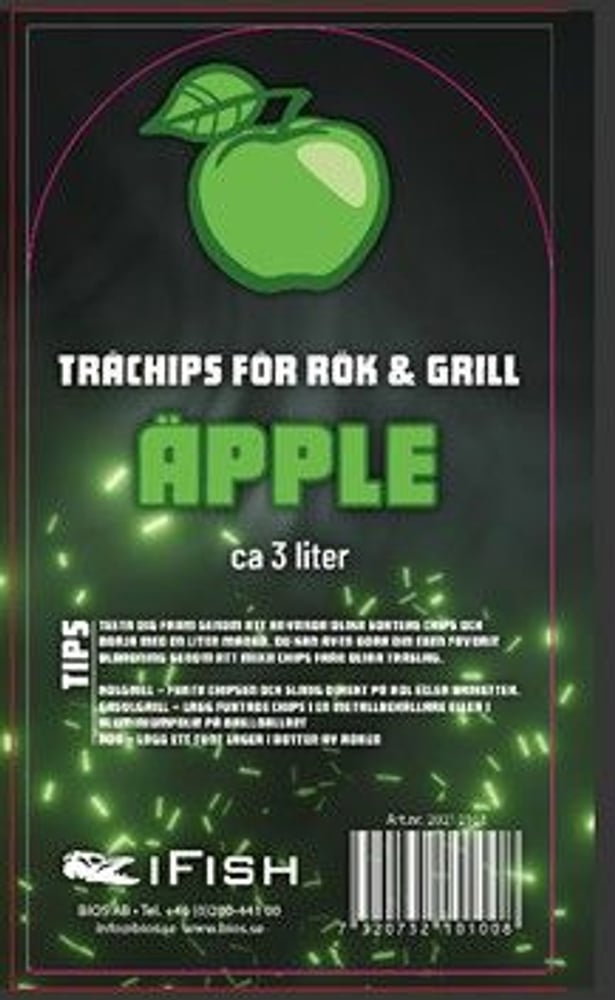 productImage: IFISH Flis för Rök & Grill, Äpple