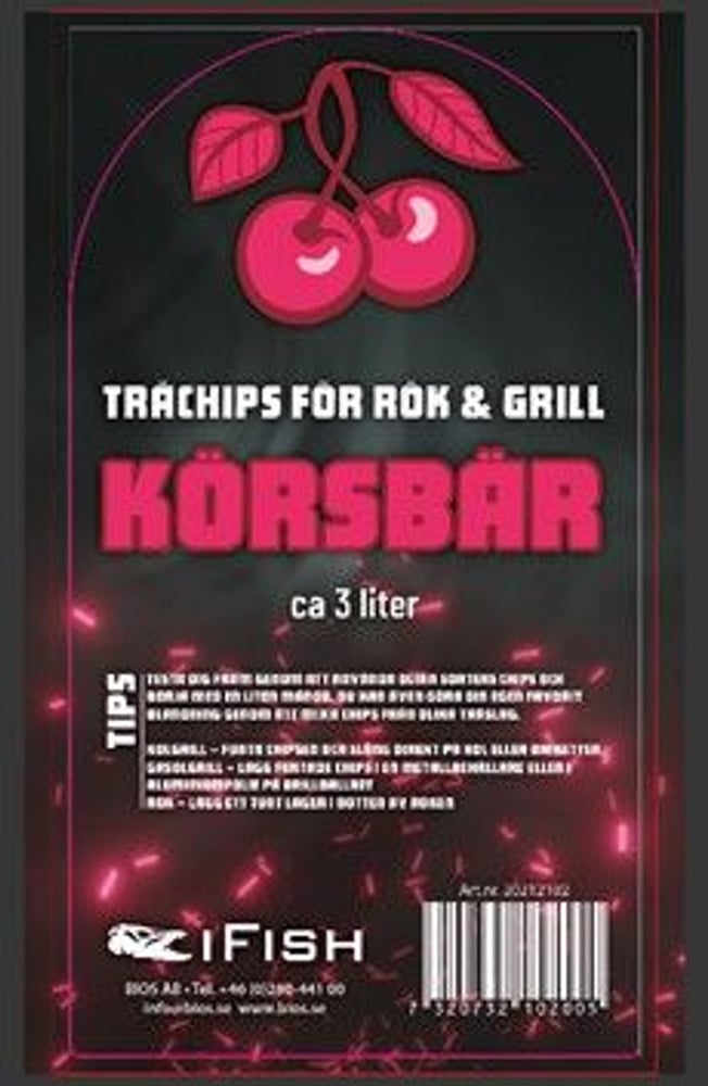 productImage: IFISH Flis för Rök & Grill, Körsbär