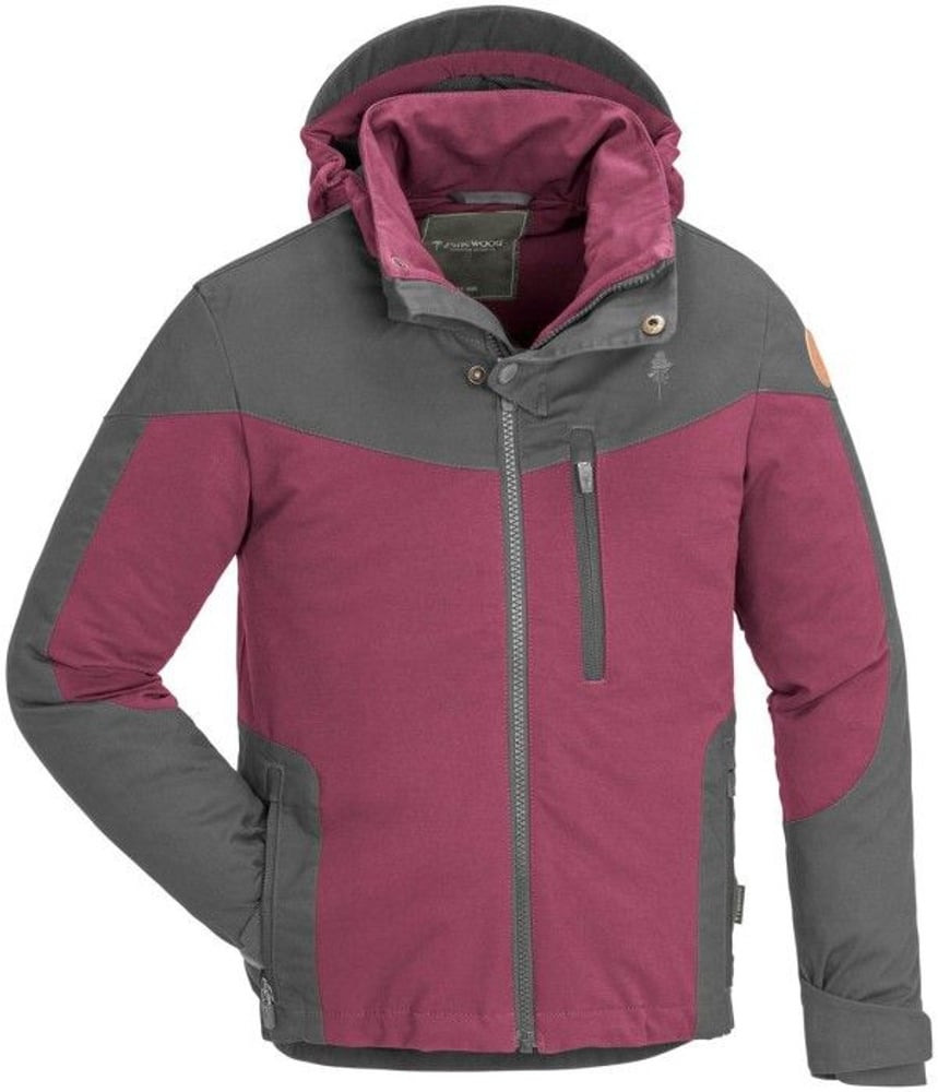 productImage: Kids Finnveden Hybrid Jacket Plum/Dark Anthracite Grey