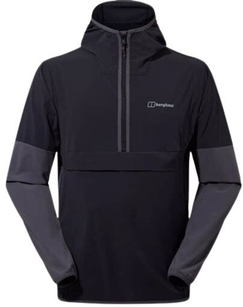 productImage: Ws Wandermoor Wind Smock Jet Black/Grey Pinstripe