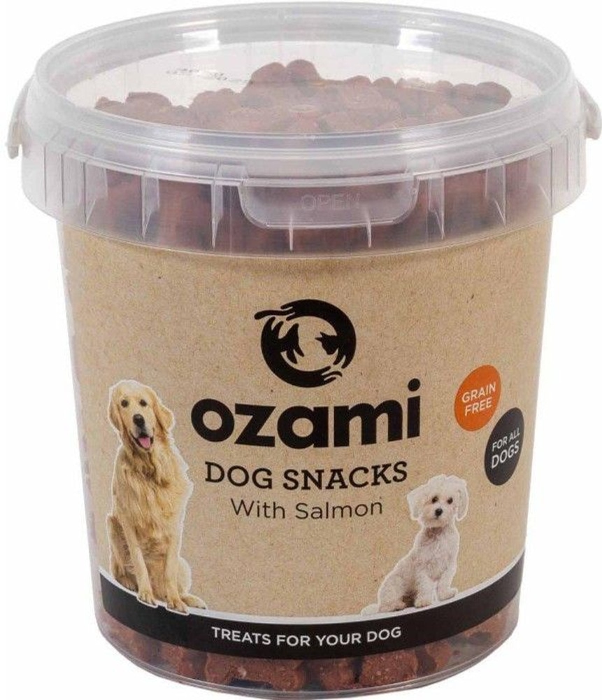 Dog Snack Grain Free Salmon Bucket 500 g, view: 1