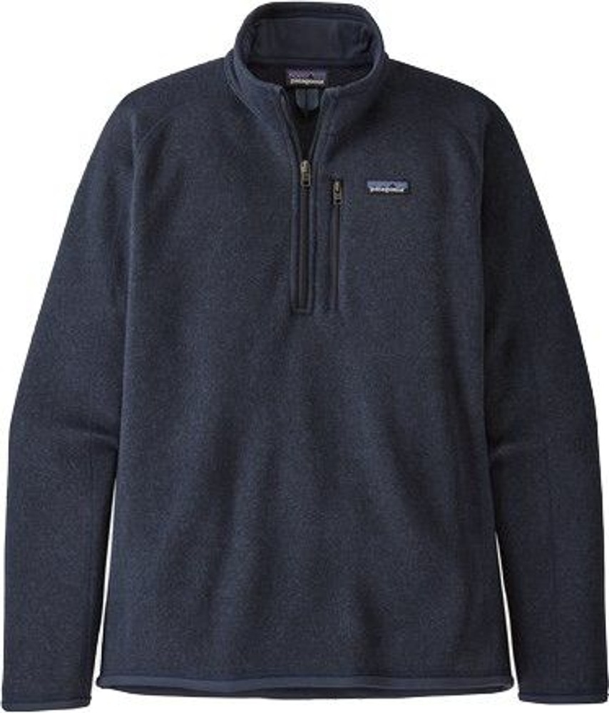 M's Better Sweater 1/4 Zip New Navy, view: 1