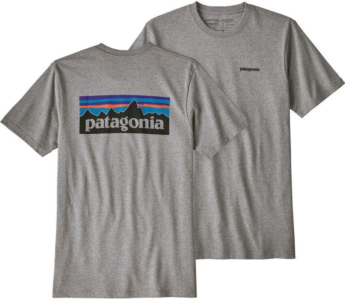 productImage: M's P-6 Logo Responsibili-Tee Gravel Heather