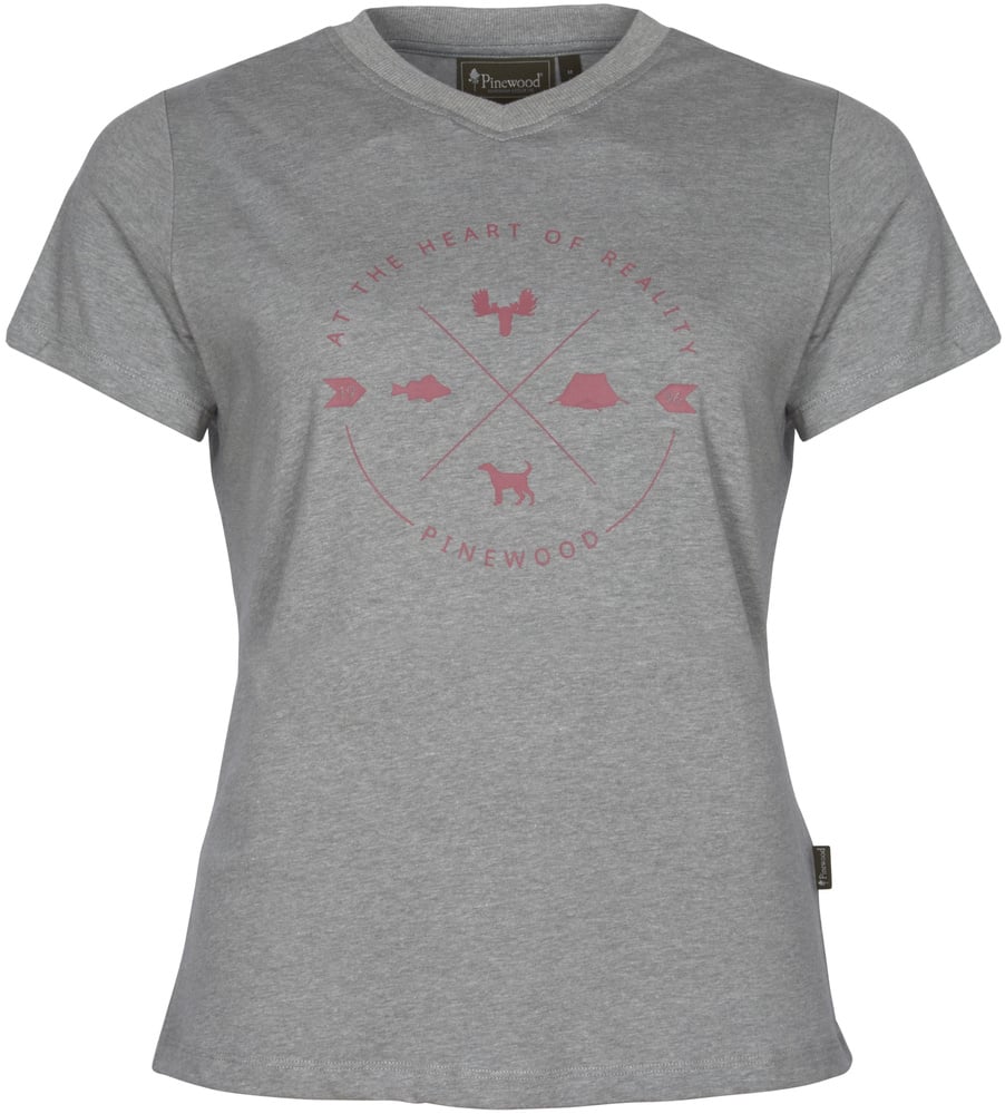 productImage: Finnveden Trail T-Shirt Women Light Grey Mel