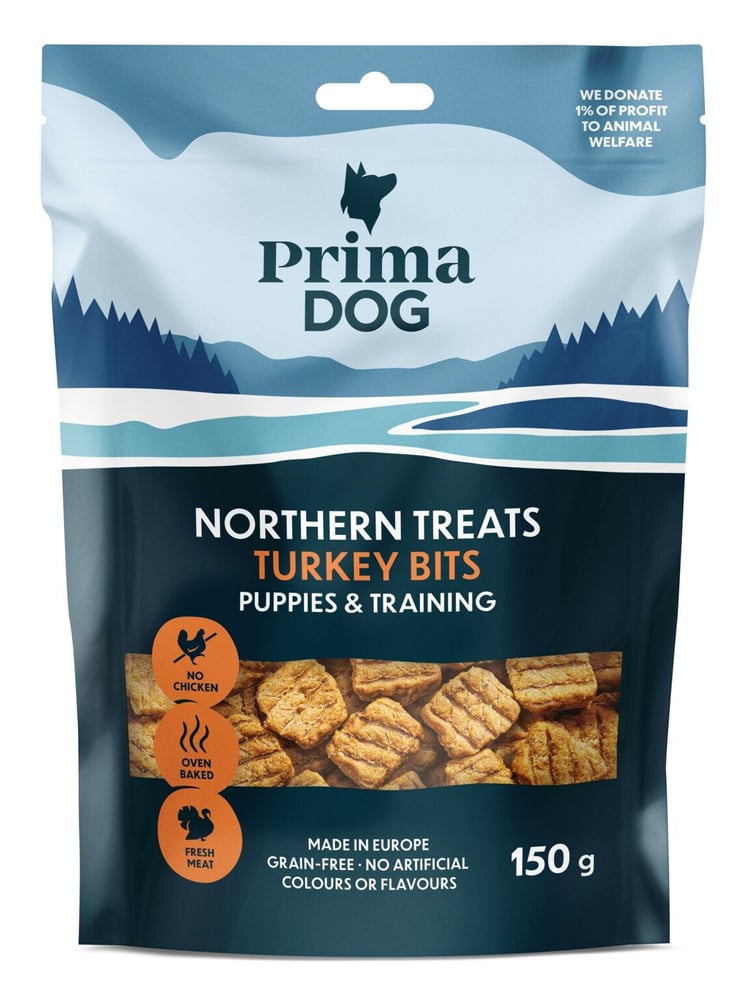 productImage: Northern Treats Bits Kalkon för Valpar & Träning 150 g