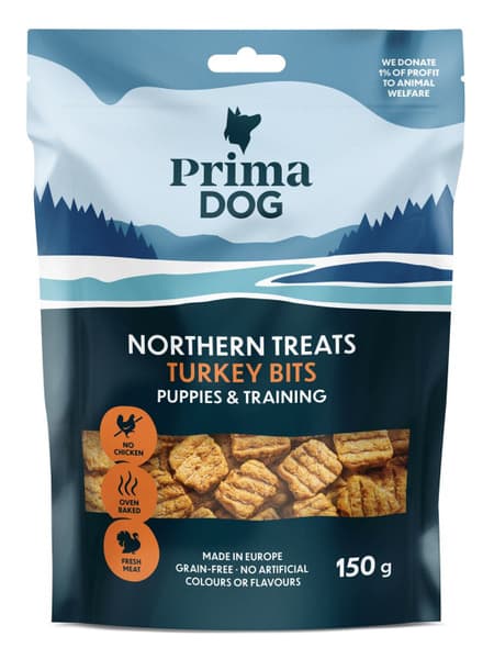 productImage: Northern Treats Bits Kalkon för Valpar & Träning 150 g