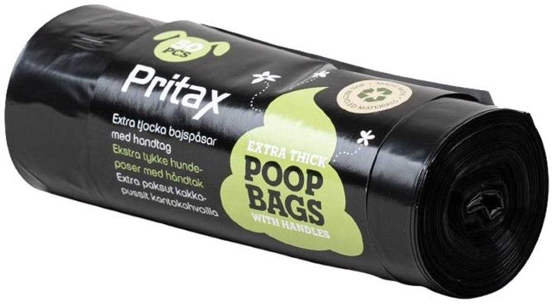 productImage: Pluto Poop Bags 50 pcs Black