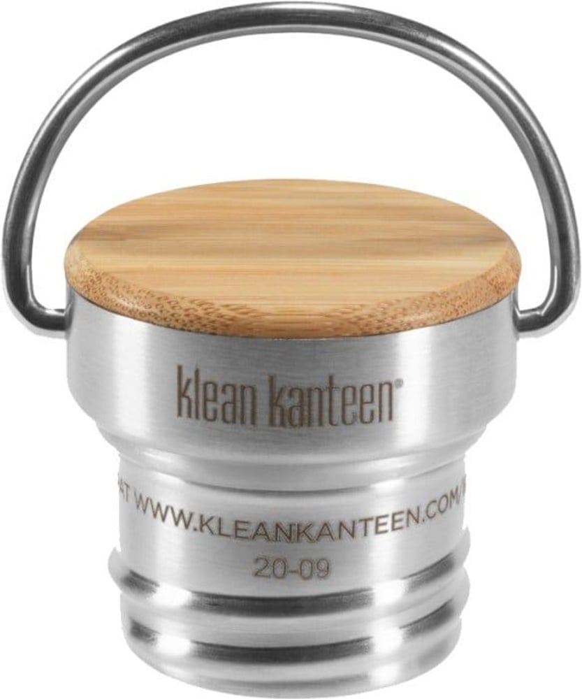 productImage: Bamboo Loop Cap (w/bale for Classic Bottles) Brushed Stainless