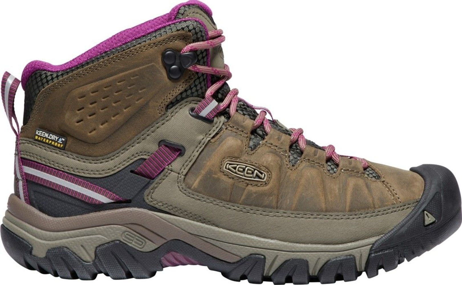 productImage: Keen W's Targhee III Mid Waterproof Weiss/Boysenberry