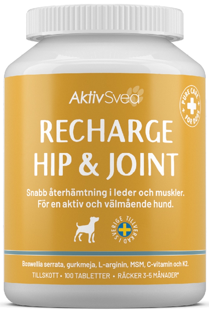 productImage: Recharge Hip & Joint 100 tabletter