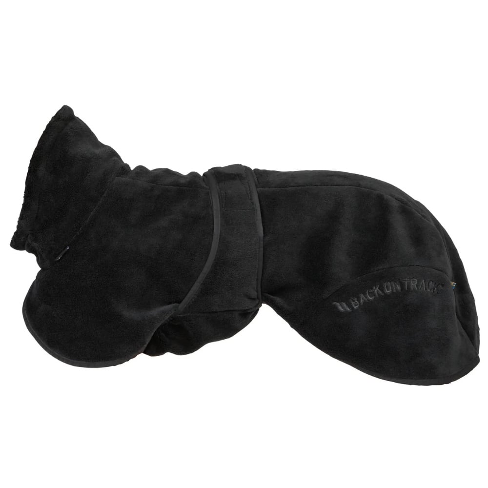 productImage: Bay Fleece Coat Low Set Tail 55-65 cm Black