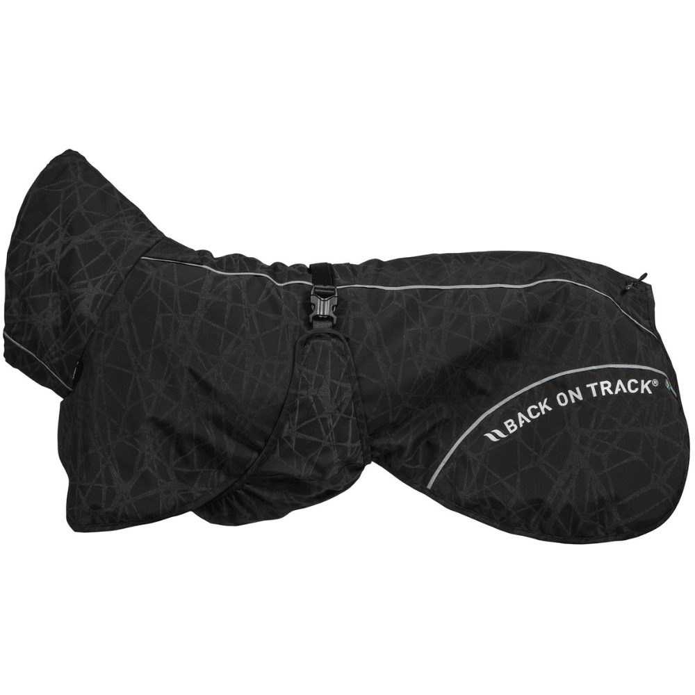 Bay Rain Coat High Set Tail 55-65 cm Black, view: 1