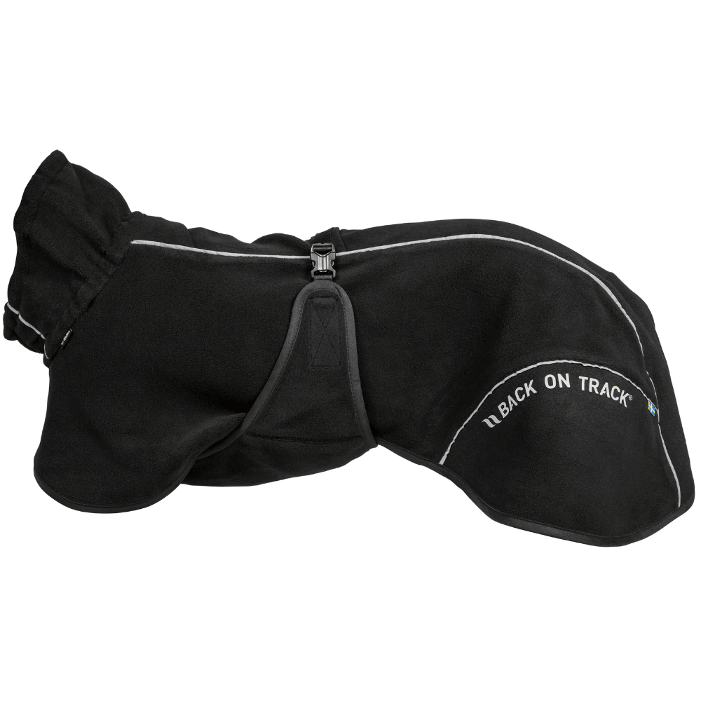 productImage: Bay Fleece Coat Low Set Tail 55-65 cm Black