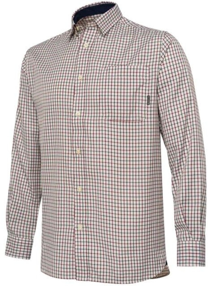 productImage: M's Ellis LS Shirt Ivory/Green Check
