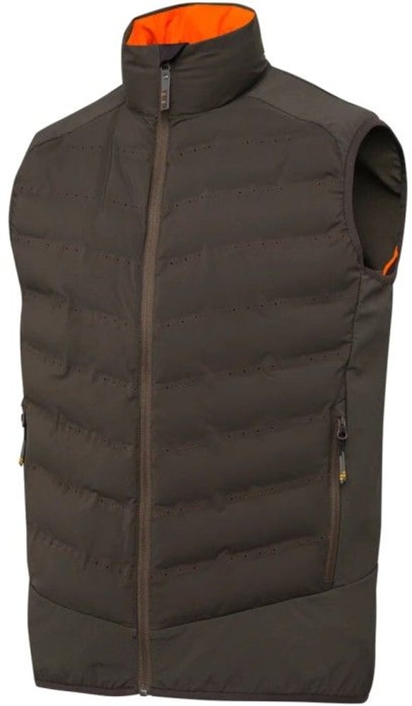 productImage: M's Bezoar Hybrid Vest Brown Bark