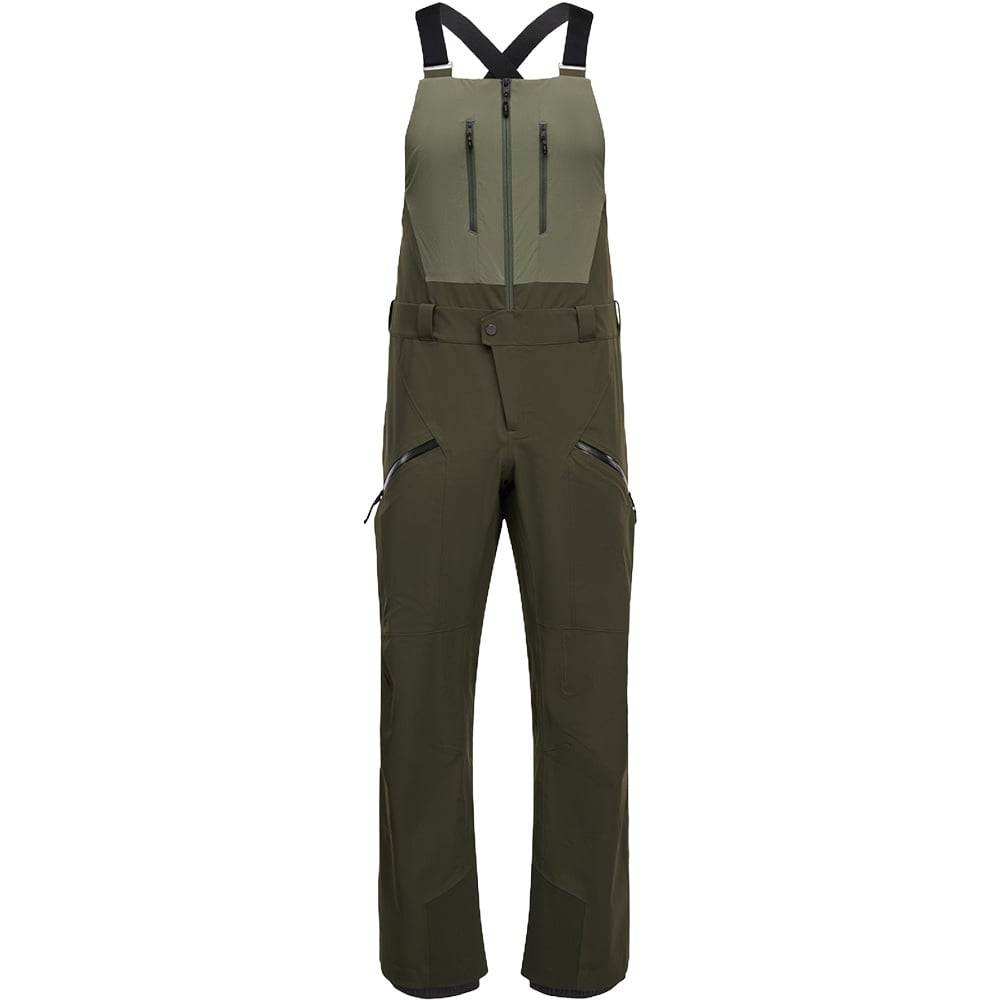 productImage: M's Recon Stretch Bibs Tundra-Dark Moss