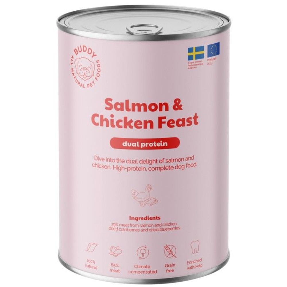 productImage: Salmon & Chicken Feast 400 g