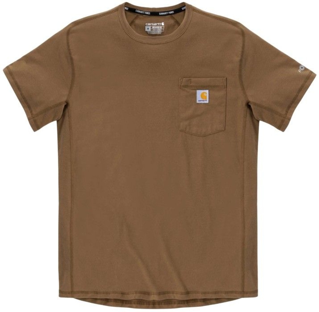 productImage: Carhartt M's Force Pocket S/S T-Shirt Carhartt® Brown