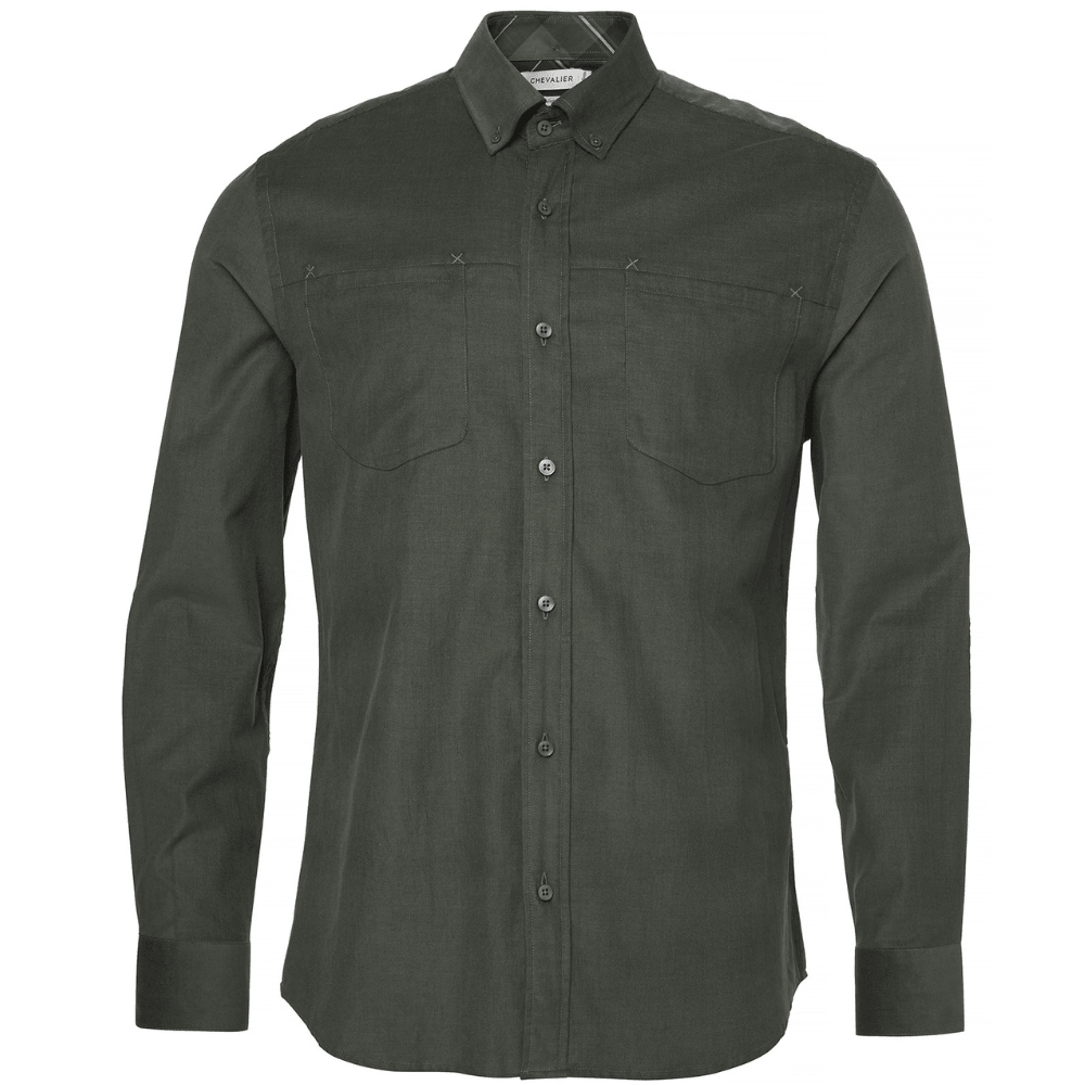 M's Wellington Walton Light Cord Shirt Midnight Pine, view: 1