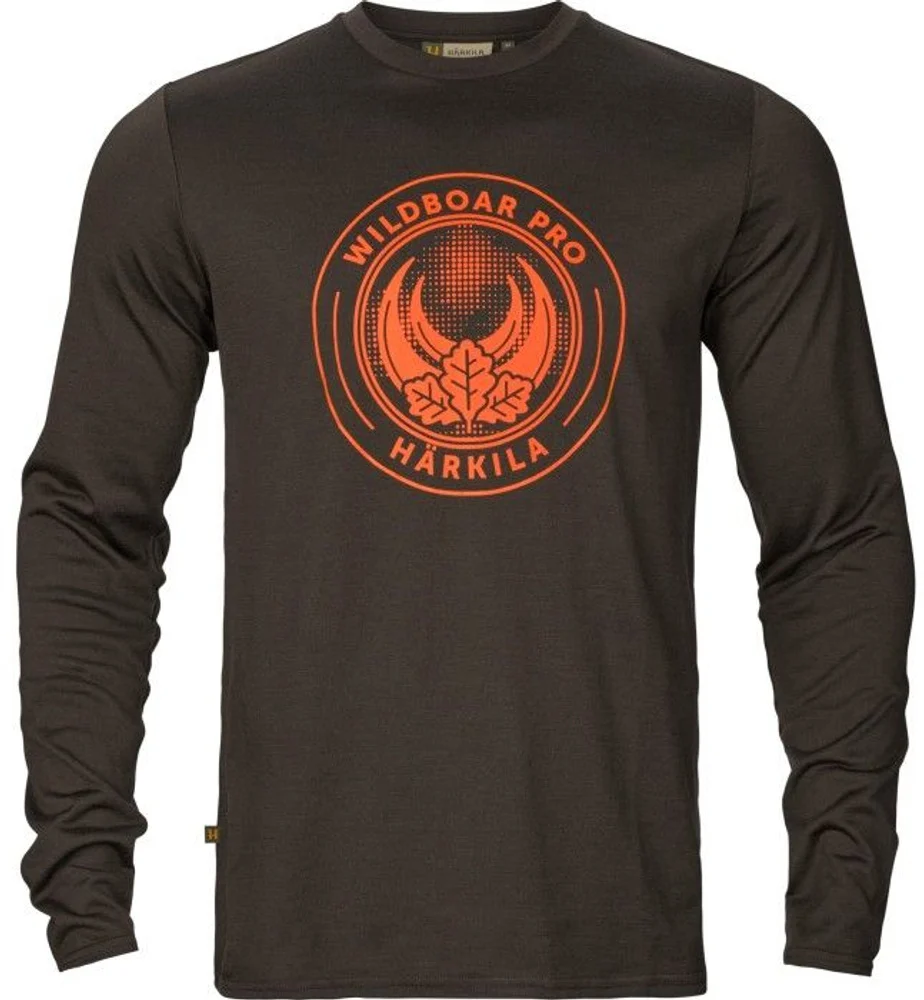 M's Game Long-Sleeved T-Shirt Shadow Brown Wildboar, view: 1