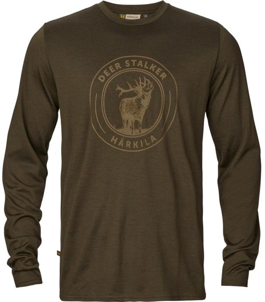 productImage: M's Game Long-Sleeved T-Shirt Willow Green Stag