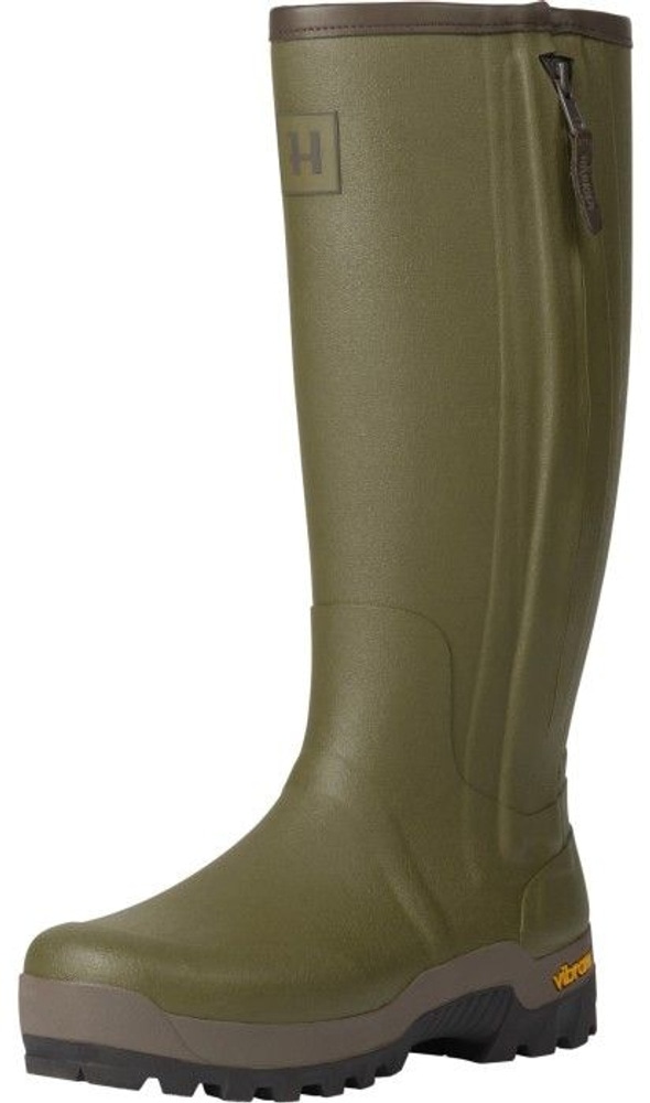 productImage: M's Forester Zip Rubber Boots Dark Olive