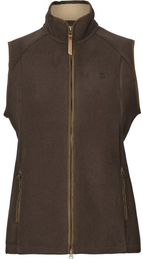 productImage: W's Sandhem Sherpa Fleece Vest Demitasse Brown