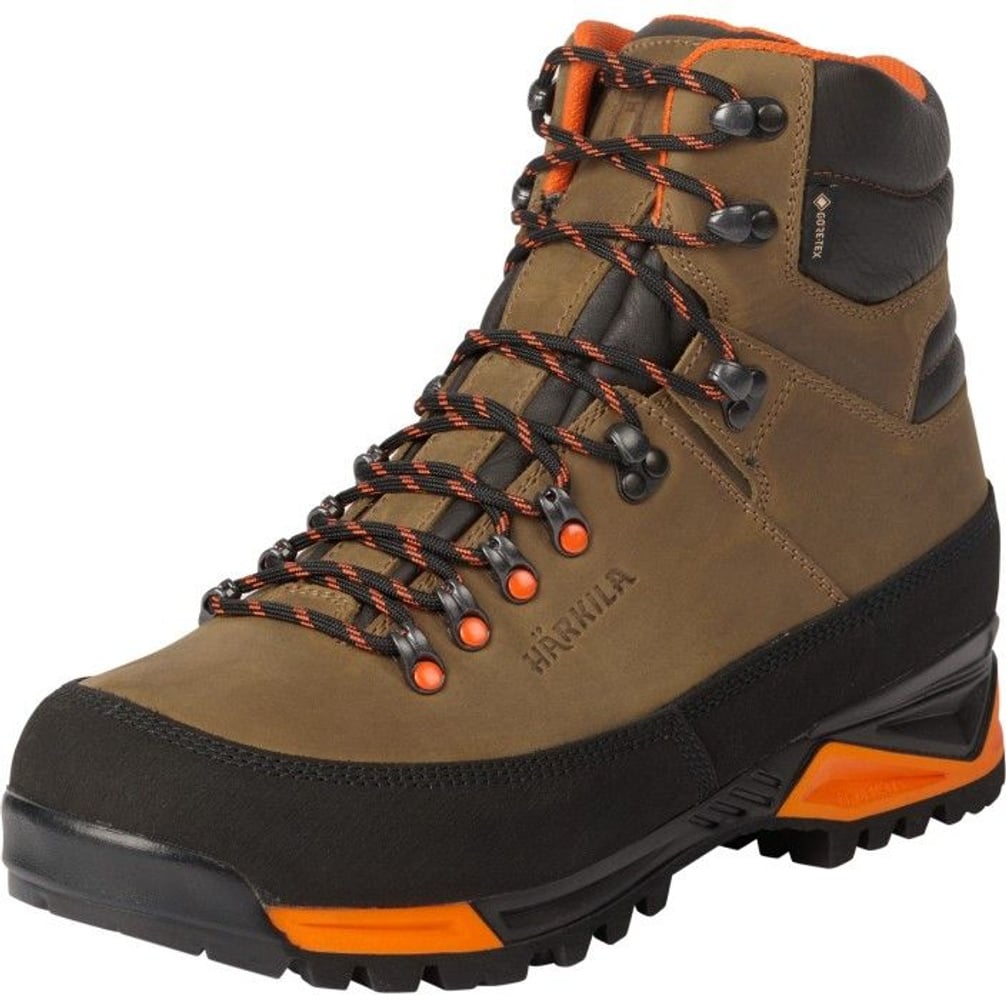 productImage: M's Saxnäs GTX Orange Boots Mid Brown/Orange