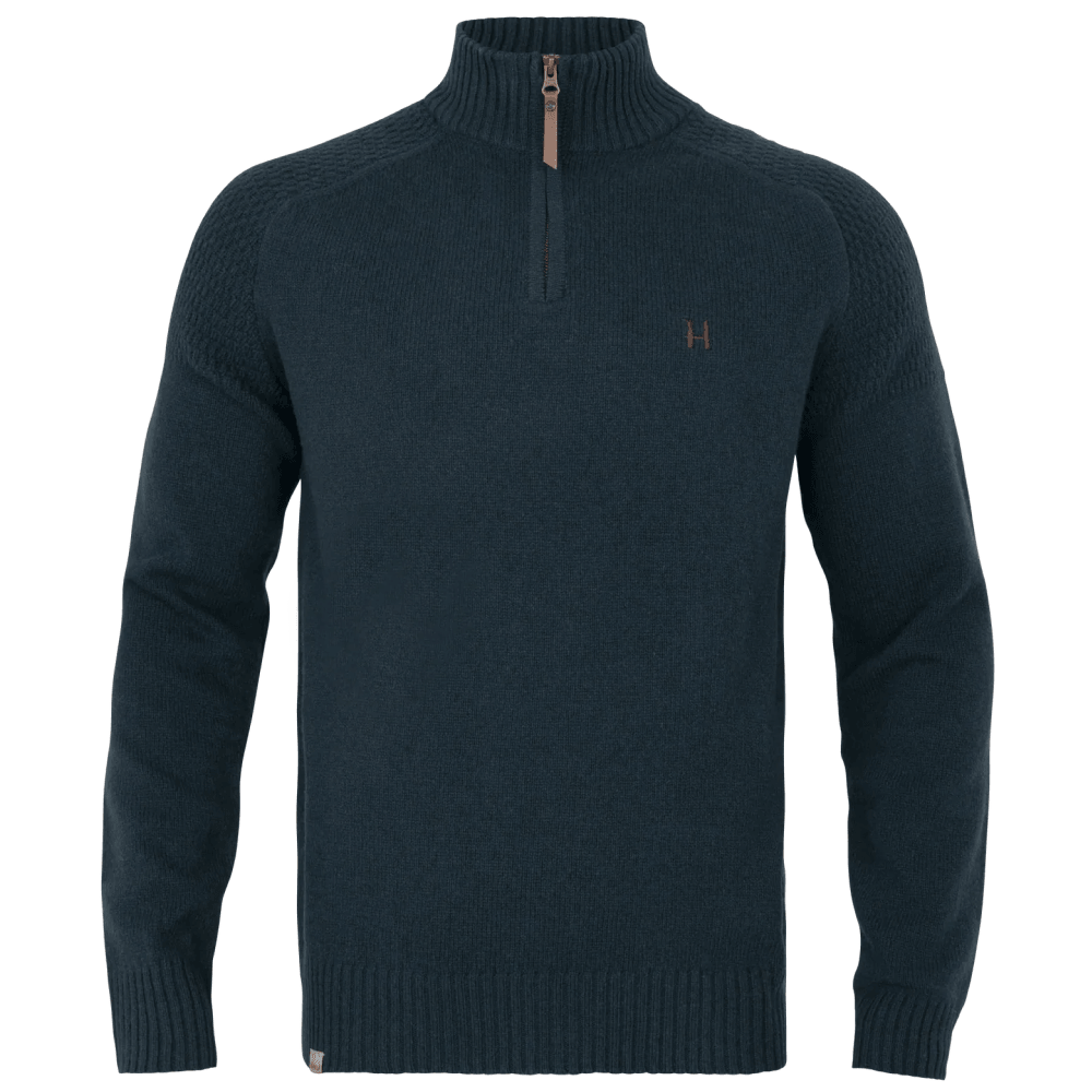 productImage: M's Vincent Merino Half Zip Pullover Dark Navy
