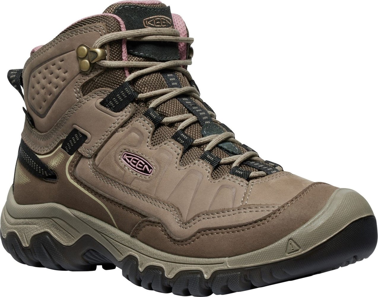 productImage: Keen Targhee IV Mid WP W's Brindle/Nostalgia Rose
