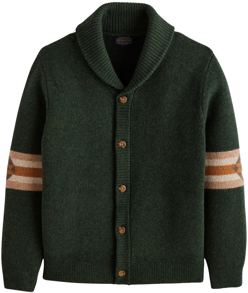 productImage: M's Nehalem Lambswool Cardigan Nehalem Forest Green
