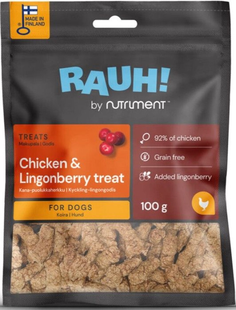 productImage: Chicken Lingonberry Treat 100 g