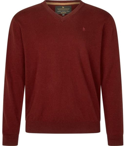 productImage: M's Pine V-Neck Pullover Merlot